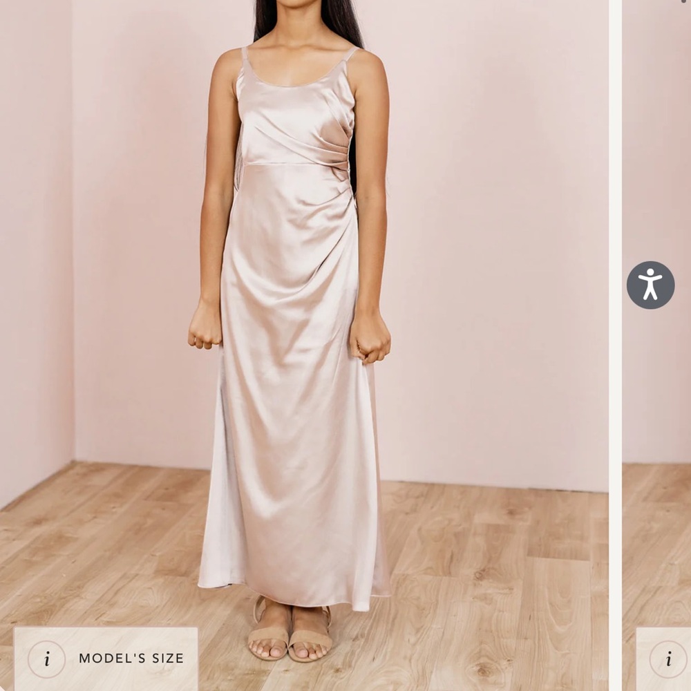 Revelry Junior Formal Dress in Light Pink